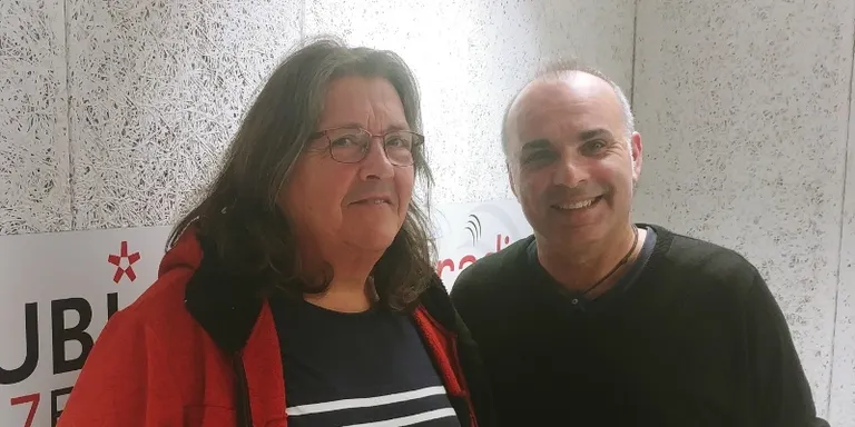 Emili Civit, artesà de Rubí que té un taller de tapisseria des de fa més de 40 anys