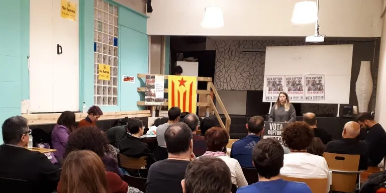 El Front Republicà explica a Rubí els punts del seu programa per les generals