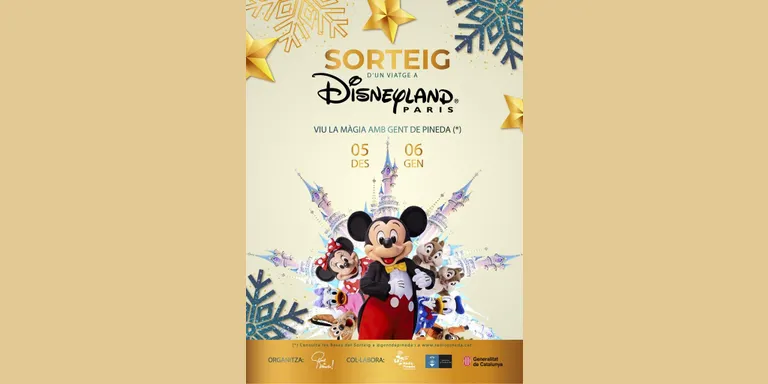 Gent de Pineda sorteja un viatge a Disneyland París