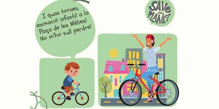 Diumenge es farà una bicicletada familiar per a defensar la mobilitat sostenible