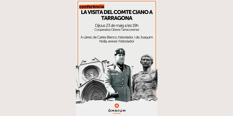 Carles Blanco i Joaquim Nolla participen en els actes de Memòria Democràtica de Tarragona