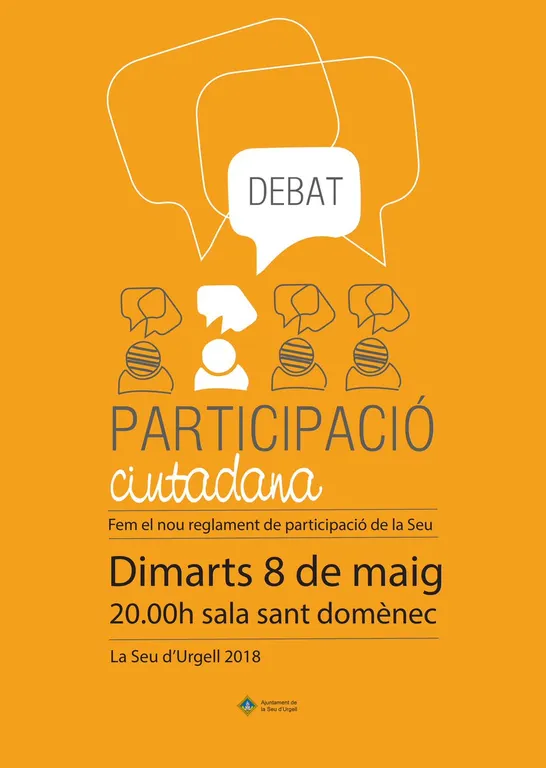 Debat obert per definir el nou Reglament de Participació de la Seu