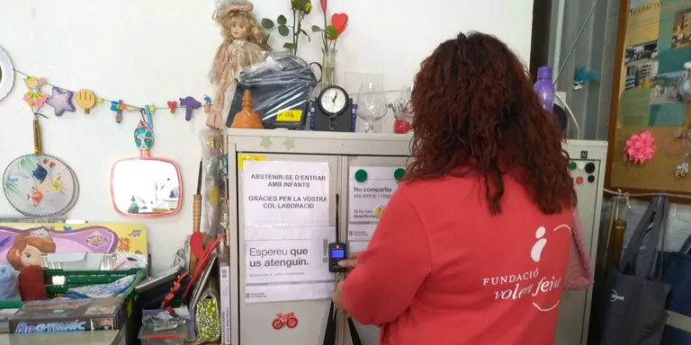 La Fundació Volem Feina estalvia 385 quilos de residus amb les vendes a les seves botigues durant una setmana