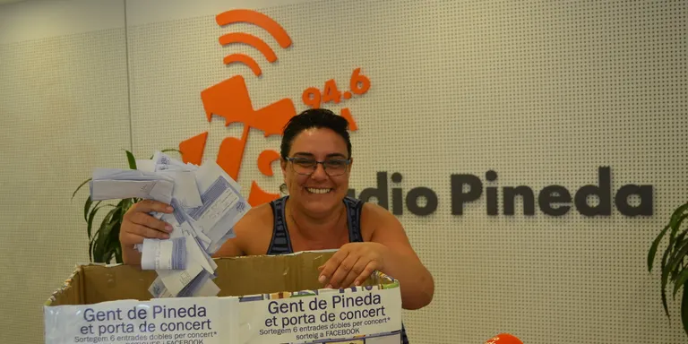 Gent de Pineda ha sortejat les entrades pel concert de Diego el Cigala