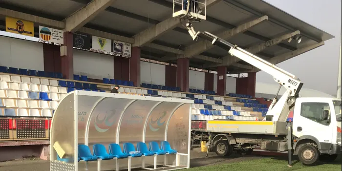 El Camp de Futbol Municipal Emili Vicente de la Seu d’Urgell estrena megafonia