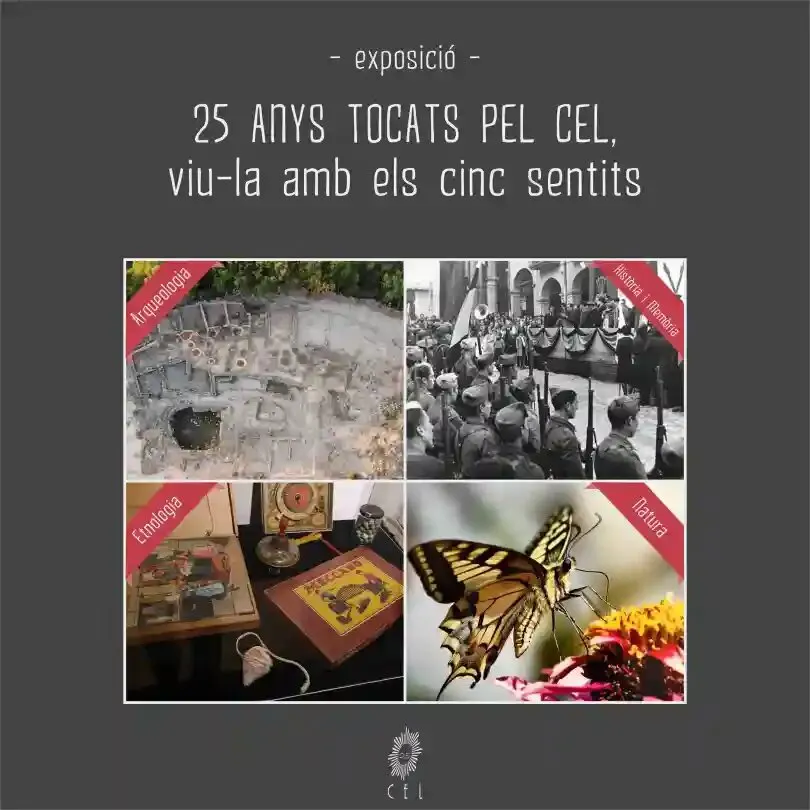 El CEL convida a celebrar els seus 25 anys d'història a través d'una exposició participativa amb els 5 sentits