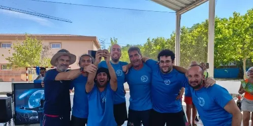 Bon paper dels Vogadors de Baix a Mar al Desafiament de Calafell