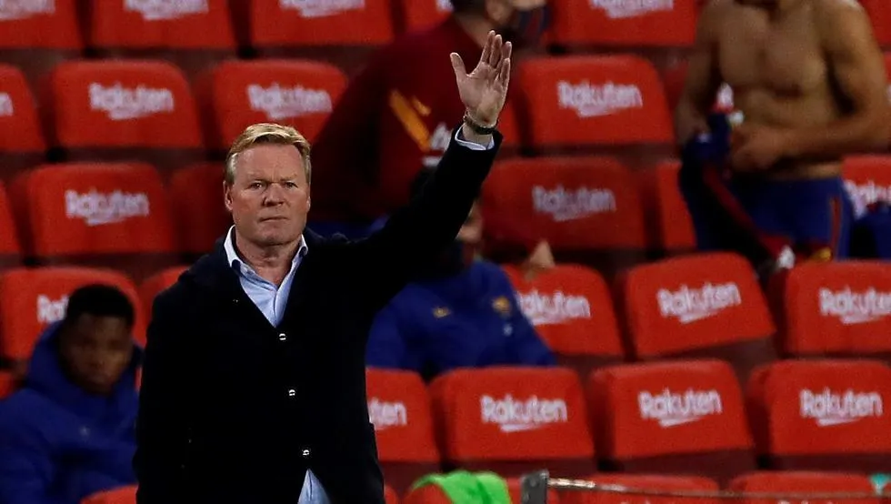 Ronald Koeman està content amb la seva plantilla