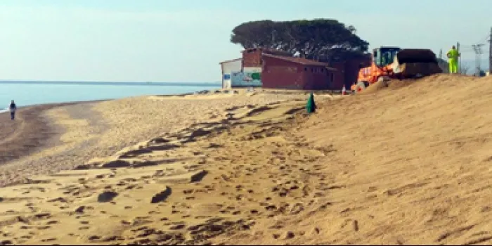 La Plataforma en Defensa del Litoral del Maresme veu amb bons ulls l’actuació a Malgrat de Mar