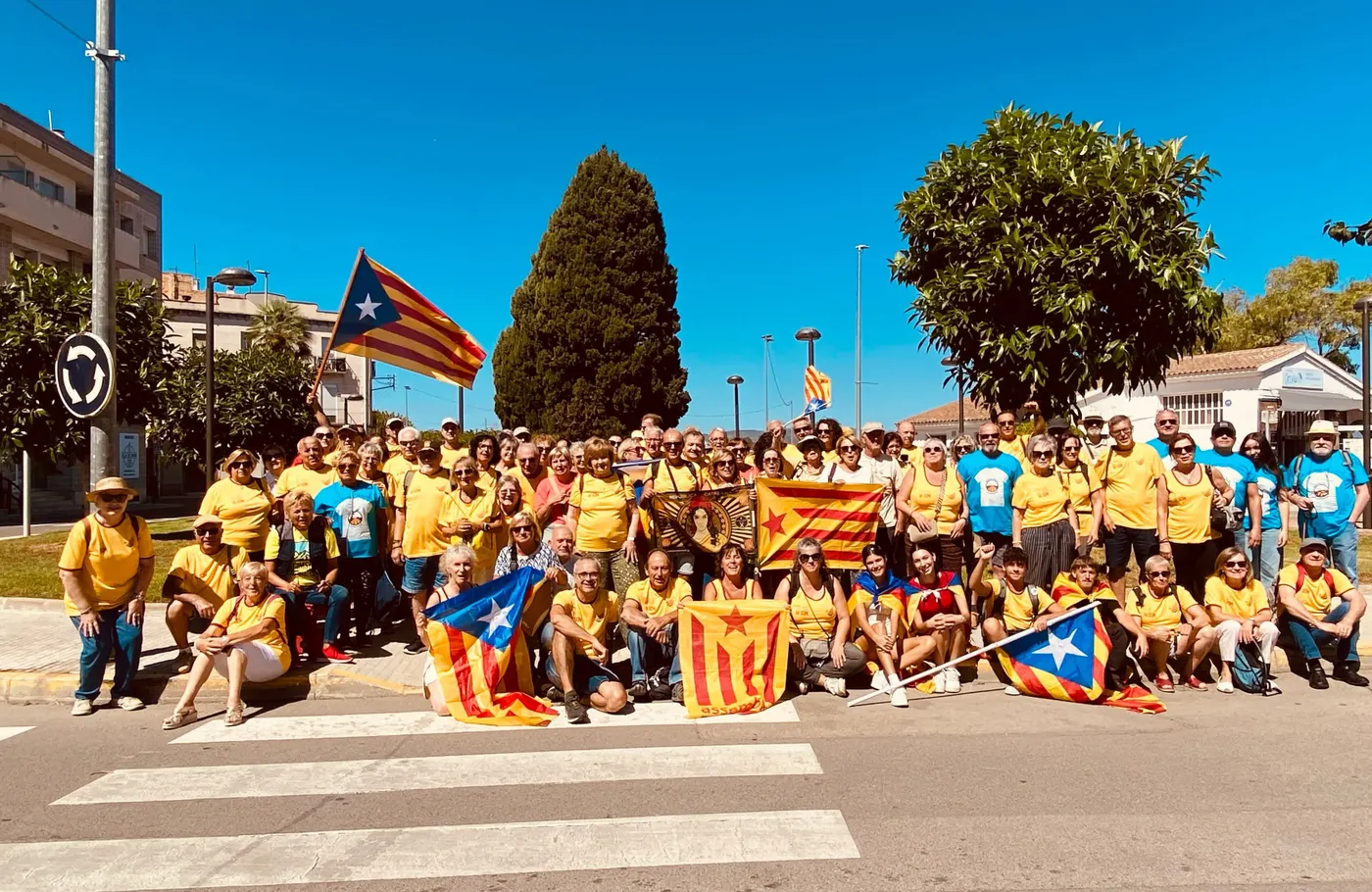 L’ANC Valls-Alt Camp es mobilitza a Amposta per la Diada