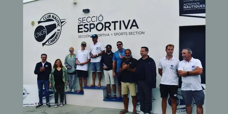 Els regatistes del CM Altafulla, Ignasi García i Sergi Rovira, es pengen el bronze en el Campionat d’Espanya de Catamarà