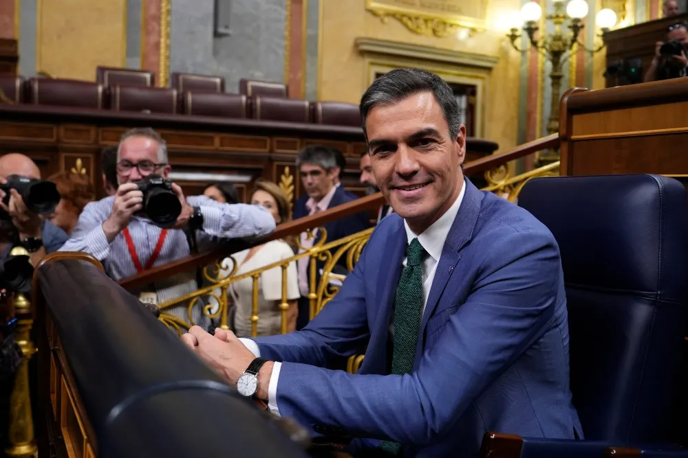 Arrenca al Congrés dels Diputats el debat d'investidura de Pedro Sánchez