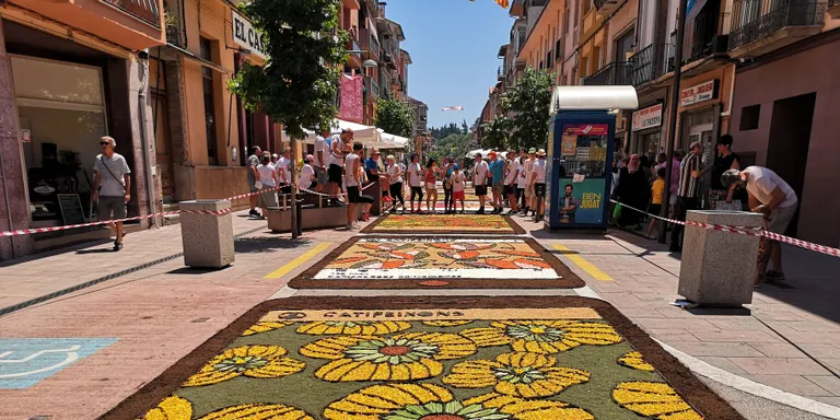 El diumenge 4 de juny els carrers d’Arbúcies lluiran engalanats amb 30 catifes