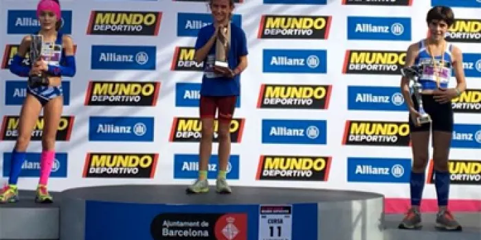 Marta Mitjans, primera en la seva categoria a la cursa Jean Bouin de Barcelona