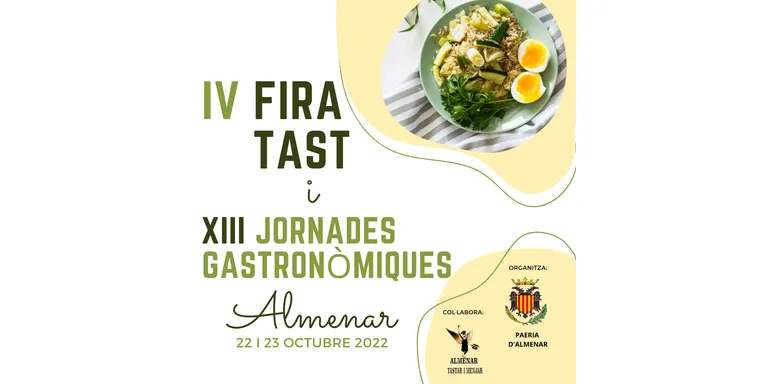 Almenar celebra la IV Fira tast i XIII Jornades Gastronòmiques