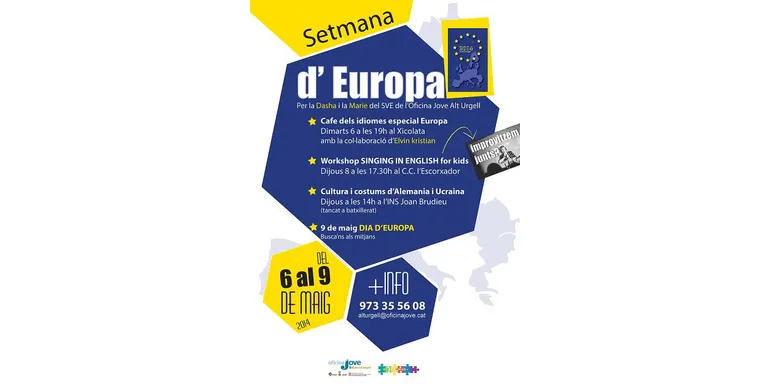 L'Oficina Jove se suma a la commemoració del Dia d'Europa