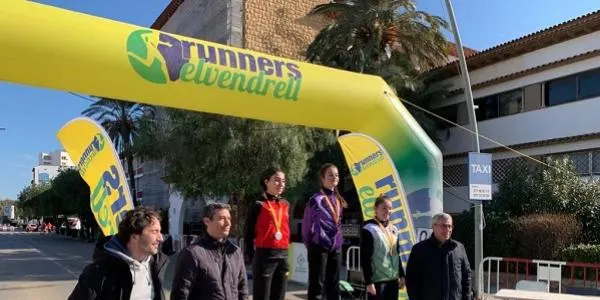 La rierenca Júlia Suárez es proclama bicampiona dels 10 km Sub18 en el Campionat de Catalunya de Marxa en Ruta
