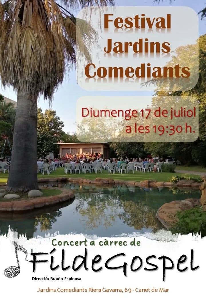 Fildegospel actua aquest diumenge al Festival Jardins Comediants de Canet