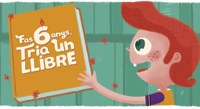 El SetCiències participa a la campanya ‘Fas 6 anys.Tria un llibre’