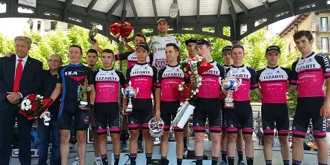 ROGER ADRIÁ DEL EQUIPO LIZARTE GANADOR DE LA 99 EDICIÓN DEL GRAN PREMIO DE SAN PEDRO