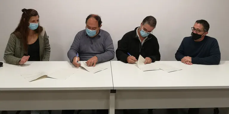 Arbúcies renova el conveni amb la Creu Roja