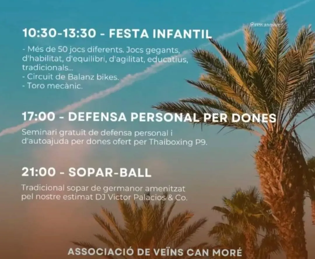 Festes de Can Moré amb activitats per a totes les edats