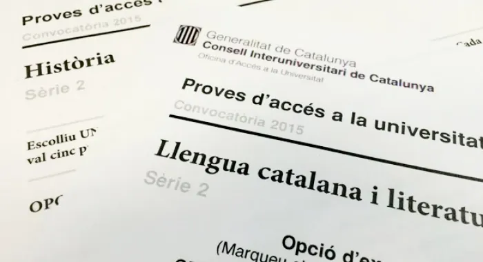 54 estudiants d'Arenys de Mar comencen demà la Selectivitat