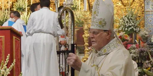 Las emotivas palabras de Carlos Amigo Vallejo a la Virgen de Consolación en su última entrevista en Utrera