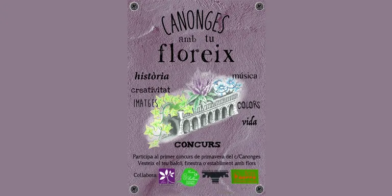 El carrer dels Canonges organitza el seu primer concurs d'embelliment amb flors