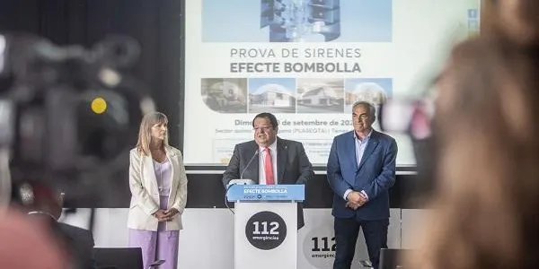 Interior valora "positivament" el simulacre a Tarragona i l'Ebre i assegura que han sonat totes les sirenes