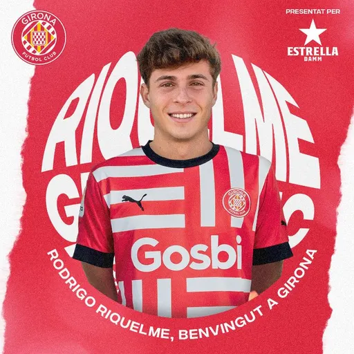 Presentació del nou jugador del Girona FC Rodrigo Riquelme
