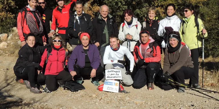 Organyà es bolca novament en la Marató 2013