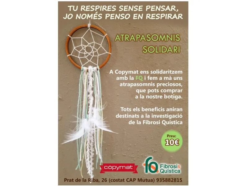 Copymat inicia una campanya per recollir fons per investigar la Fibrosi Quística