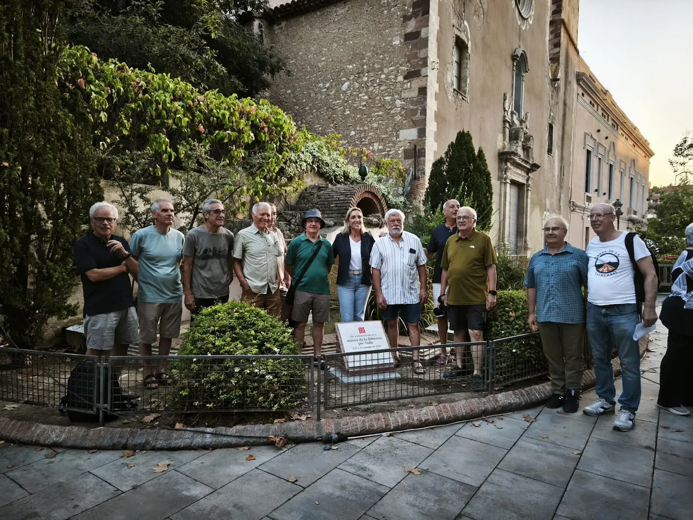 Valls recorda els 50 anys del pas de la Marxa de la Llibertat