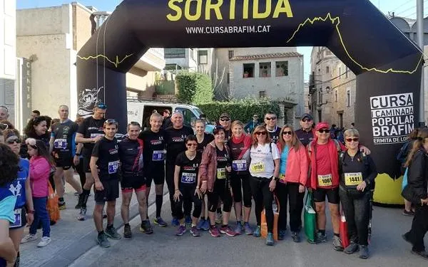 Foto: Atletes d'Altafulla