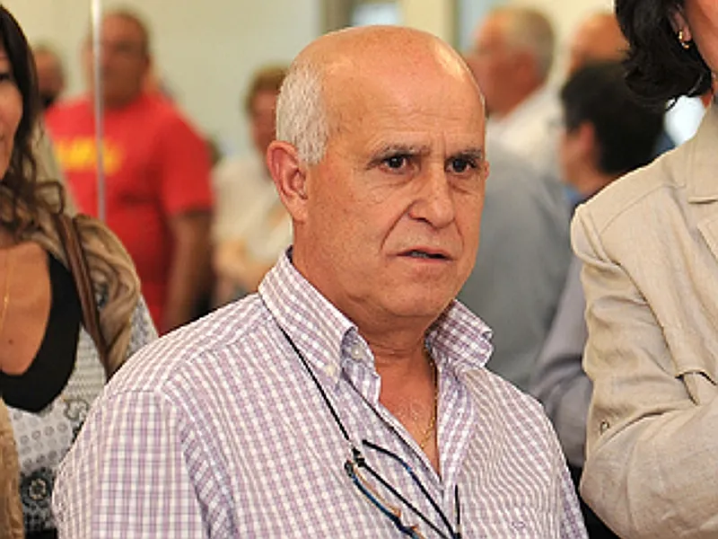 Antonio Sánchez en una imatge d'arxiu de la inauguració el 2012 de l'actual local de l'AV Districte