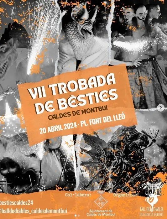 La trobada de bèsties de Caldes comptarà amb 5 colles