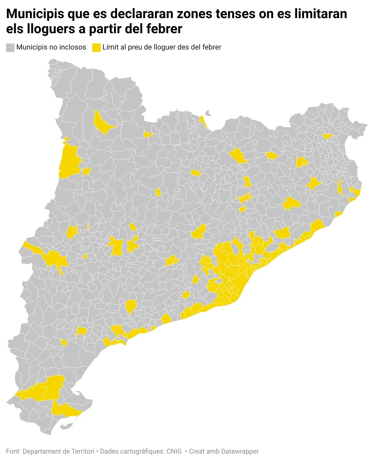 <strong>Solsona és un dels 140 municipis catalans on es limitarà el preu del lloguer a partir del mes que ve</strong>