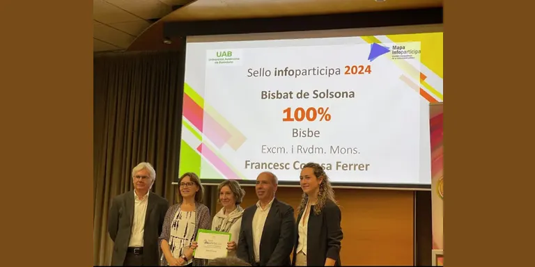 El Bisbat de Solsona obté la màxima puntuació en la qualitat i transparència de la seva pàgina web