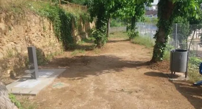 El nou espai està a la part alta del parc (foto: Ajuntament)