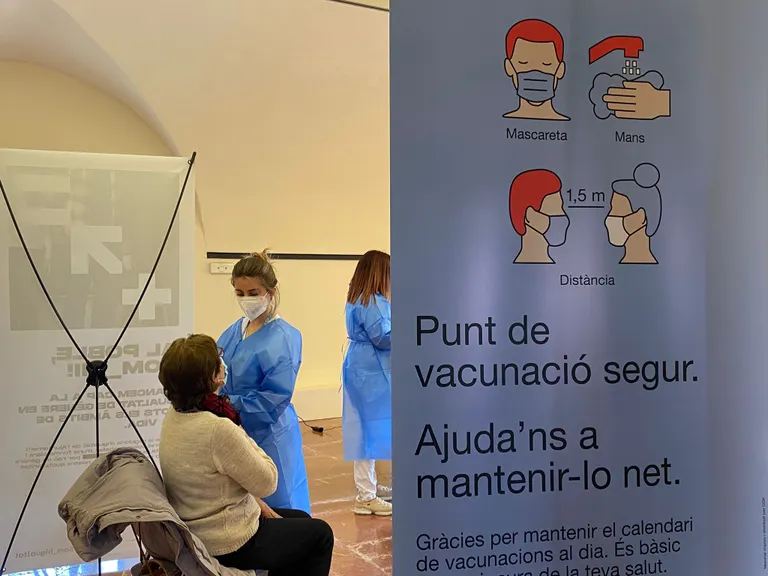 El Morell continua vacunant aquesta setmana la franja dels 70