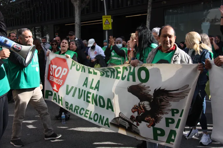 La PAH recorda que les mesures anticrisi prorrogades no han evitat el desnonament "de més de 70.000 famílies"