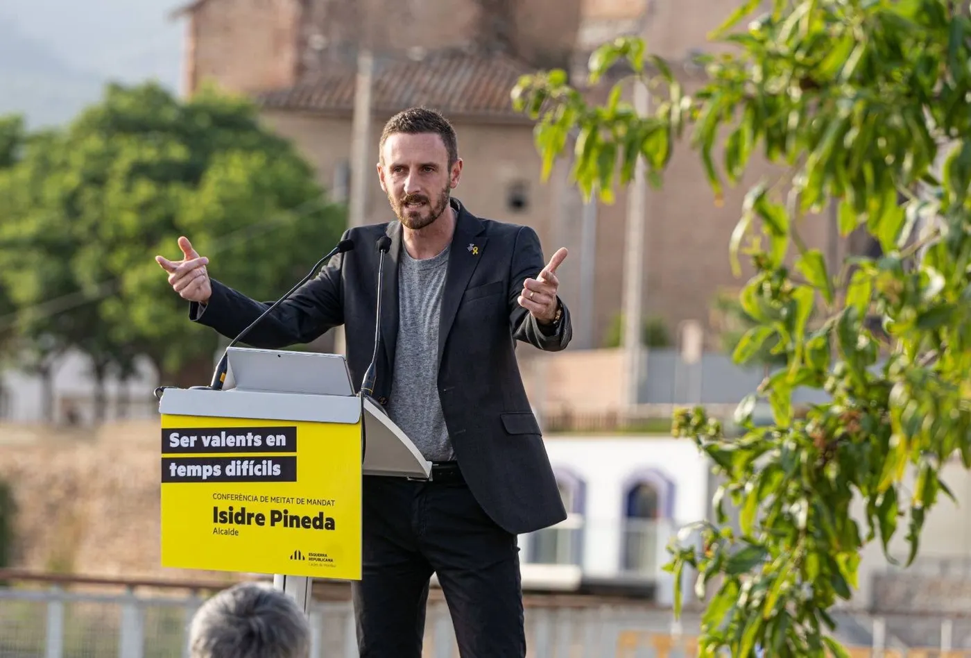 L’alcalde de Caldes, Isidre Pineda, confia que el municipi resistirà bé la pandèmia