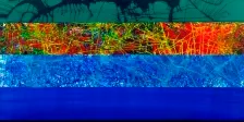 Mostra al Palau Moja del 14è concurspinturajove, guanyat per Oliver Roura