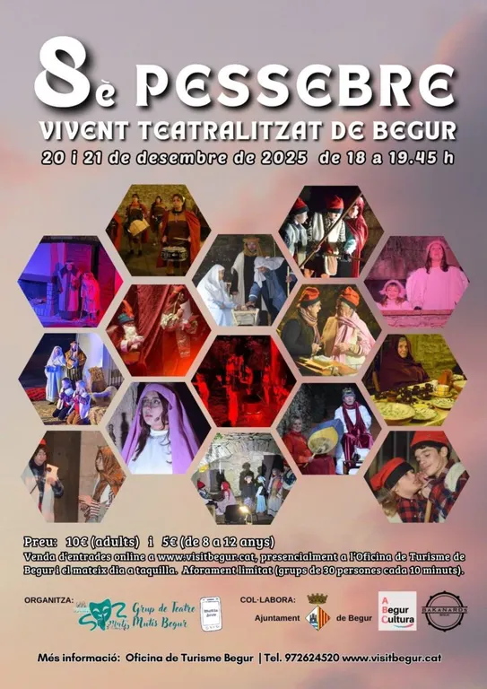Begur acollirà la vuitena edició del Pessebre Vivent els dies 20 i 21 de desembre