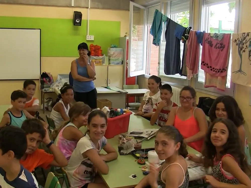 Els més grans del casal de l'escola Ramon Llull