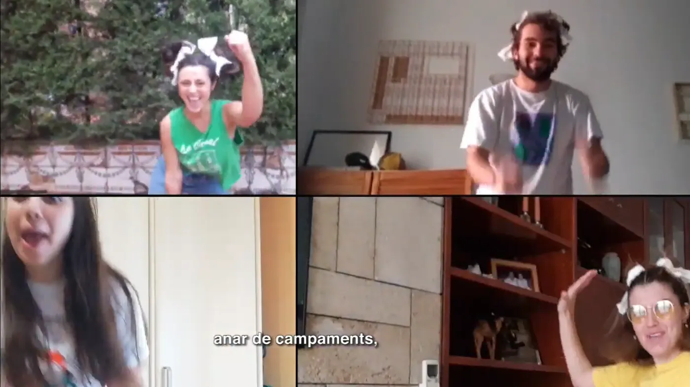 Els monitors i responsables de la casa de colònies de La Carral reivindiquen en un vídeo que fer colònies aquest estiu és una necessitat vital per a infants i joves