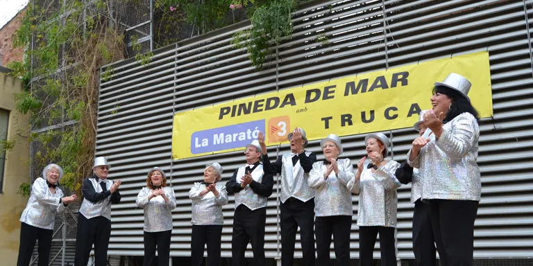 Pineda s'implica un any més amb La Marató de TV3