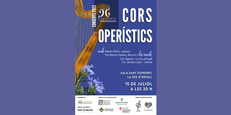 El Cor Signum de la Seu d'Urgell, protagonista del concert ‘Cors Operístics’ de la Camerata Granados