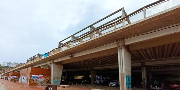 La plataforma de la platja del Miracle s'enderrocarà durant el primer semestre del 2025